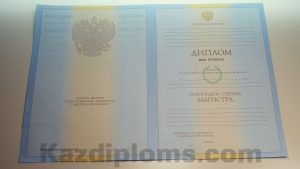 Диплом магистра 2004-2009 года